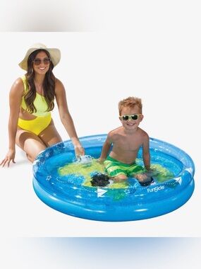 NEW Kiddie Inflatable Pool- "Around the Globe"for ages 2+ by Funsicle